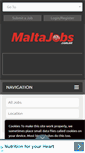 Mobile Screenshot of maltajobs.com.mt